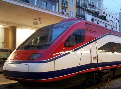 قطار راه آهن خط آهن شبکه پرتغال